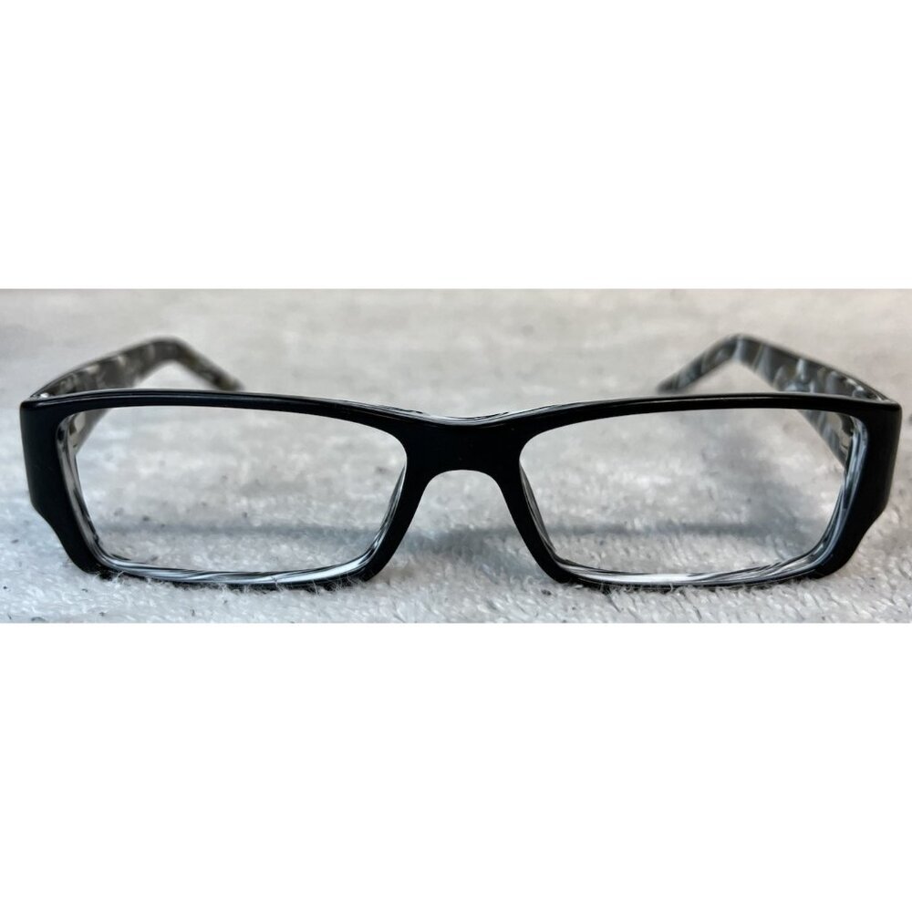 Dolce & Gabbana DD 1150 765 Black Marble Rectangular Eyeglasses Frames 53-15-135 - Picture 4 of 7